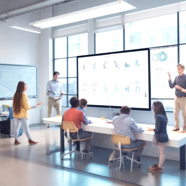 Visuel apprentissage interactif